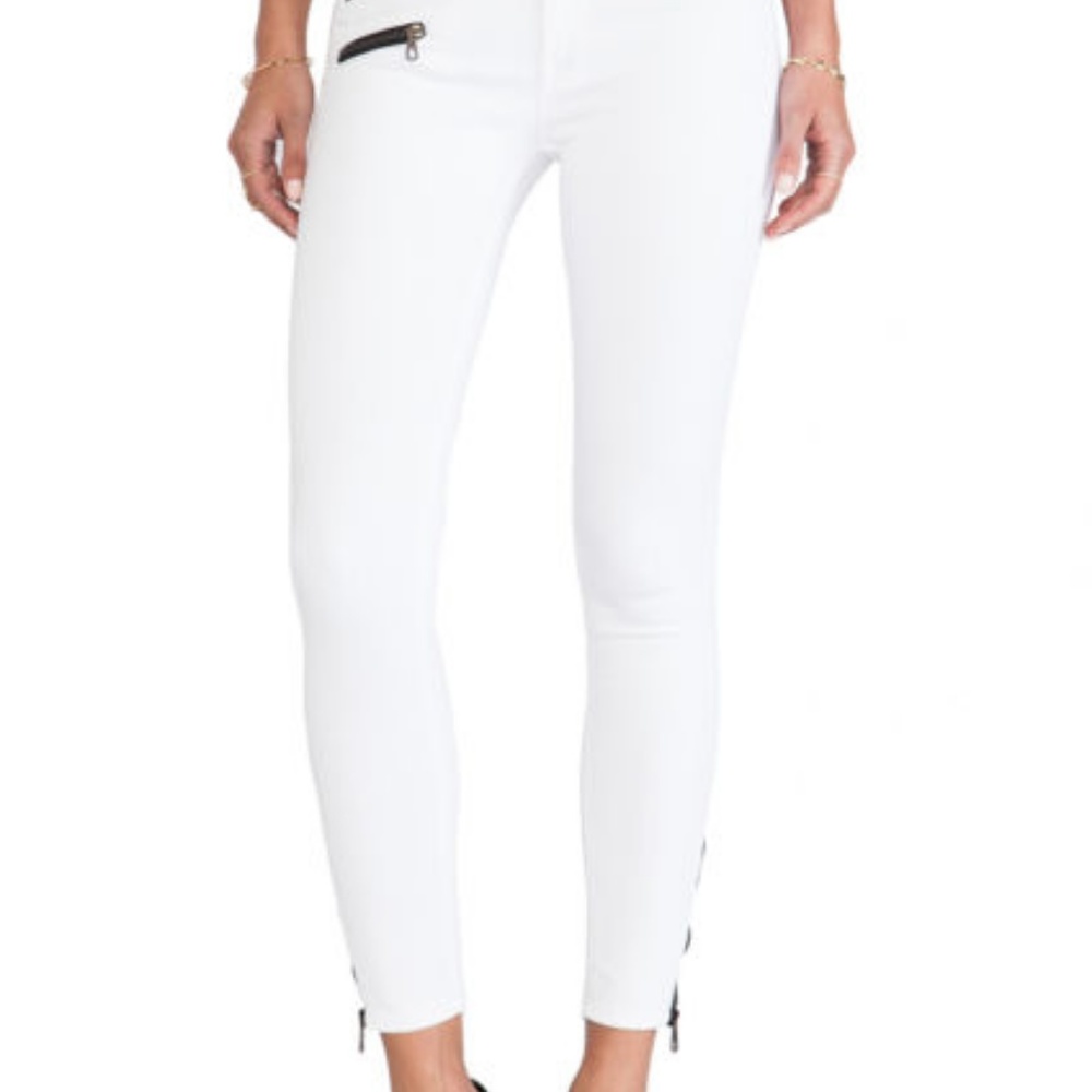 NWT Rag & Bone Bright White Rbw23 Crop OVD 26